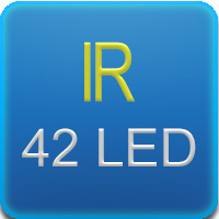 Illuminatore IR con 42 led
