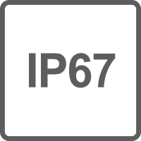 Protezione IP67 contro polveri e immersioni