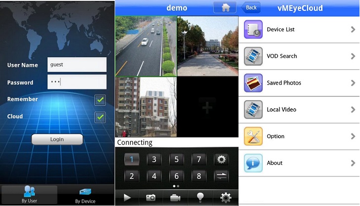 VMEYECLOUD - Applicazione per cloud su mobile