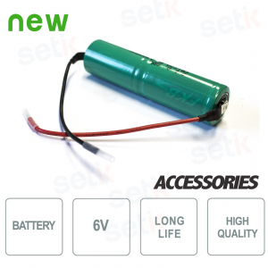 6V long-lasting battery for GRD alarm detectors