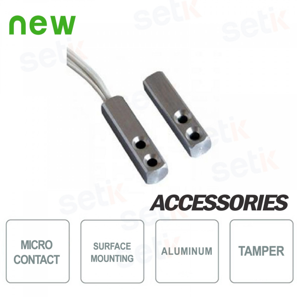 Visible microcontact in aluminum - CSA
