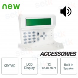 Tastiera Remota Retroilluminata LCD con altoparlante - AMC