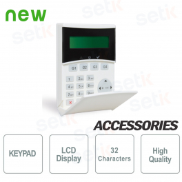 Clavier à distance rétro-éclairé LCD Light - AMC