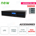 Alimentation sans interruption UPS 3000VA 2700W RACK - Superior Pro