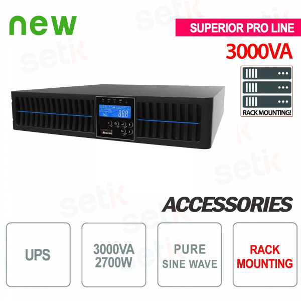 Gruppo di continuità UPS 3000VA 2700W RACK - Superior Pro