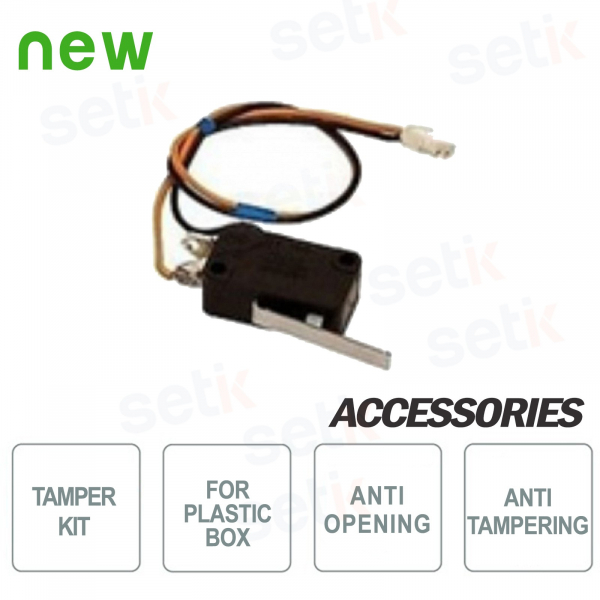 Kit Tamper AMC antimanomissione per box in plastica