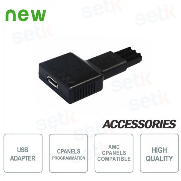 Adattatore USB x programmazione Centrali AMC
