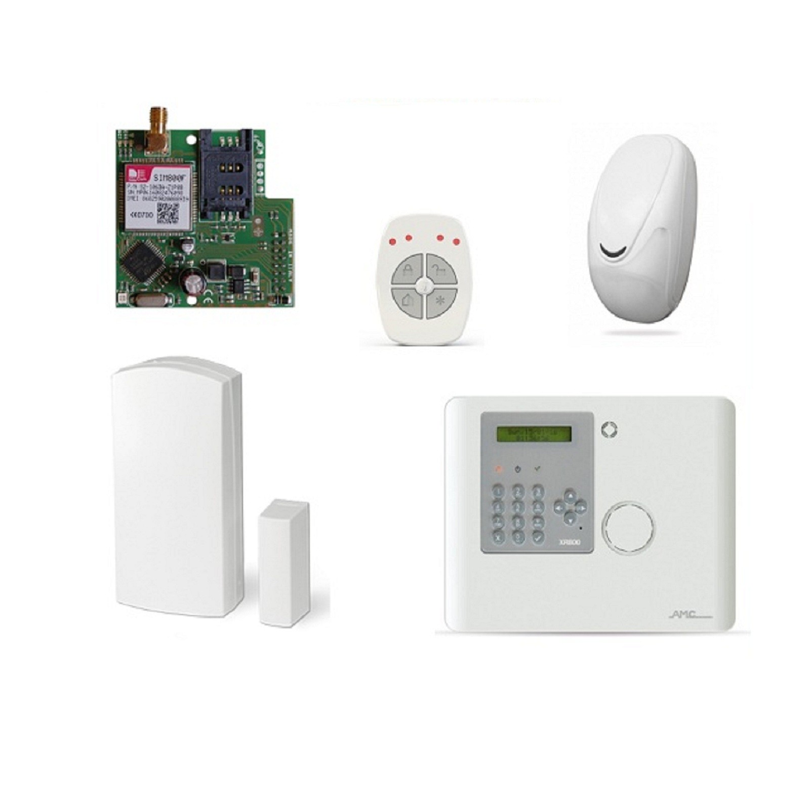 Kit 571 kit antifurto amc elettronica kit571 prezzo Prezzo allarme casa