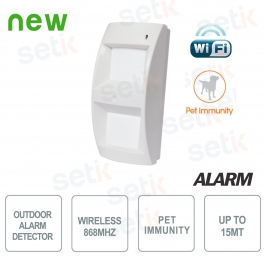 Sensore wireless da esterno bidirezionale 868Mhz - AMC