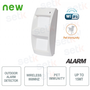 Sensore wireless da esterno bidirezionale 868Mhz - AMC
