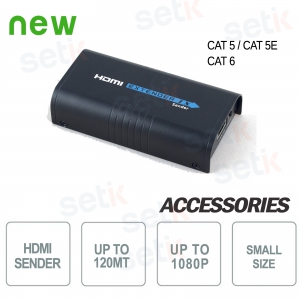Transmisor HDMI Extensor 120MT 1080P - Setik