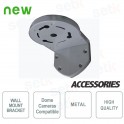Soporte de pared de 3.5" en metal para cámaras Dome Setik