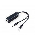 Splitter PoE 1Ch 15.4W per alimentazione telecamera - Setik