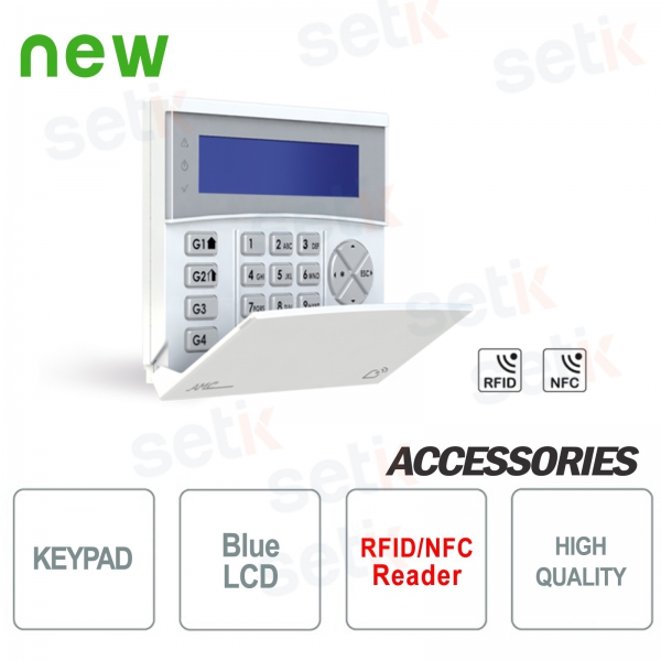 BKP-LCD BENTEL ALLARME ANTIFURTO TASTIERA PREMIUM LCD