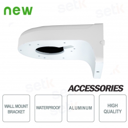 Soporte de montaje en pared para cámaras domo - Impermeable - Aluminio - Dahua