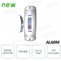 Dual Technology PIR+MW Detector with Bracket - For Outdoors