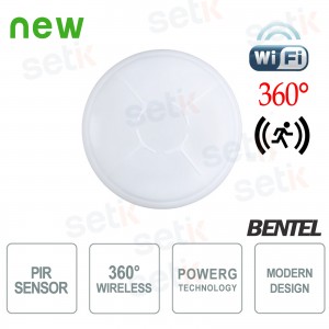 Detector PIR inalámbrico de techo BW Bentel Smart 360 ° PowerG