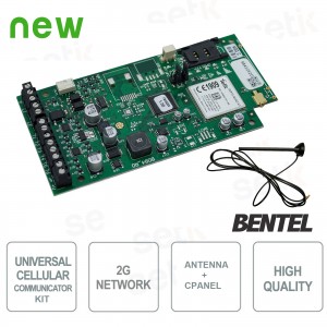 Universal Cellular Communicator KIT Karte 2G + Antenne - Bentel