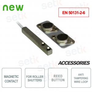 Contatto magnetico per avvolgibili - EN 50131-2-6 - CSA