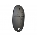Ajax SpaceControl Jeweller Black: Wireless Security Remote Control with 4 Buttons