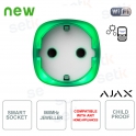 Ajax Socket Control inalámbrico inteligente del consumo de energía del zócalo
