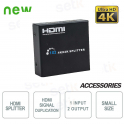 HD 4K HDMI Splitter 1x2 1 In 2 Out PFM701-4K - S