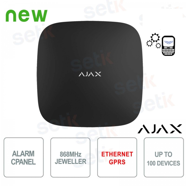 Ajax Ajax Rivelatore PIR Doppia Tecnologia Pet Immune 868MHz Black Version AJ-MOTIONPROTECTP-B Ajax Ajax Rivelatore PIR Doppia Tecnologia Pet Immune 868MHz Black Version AJ-MOTIONPROTECTP-B
