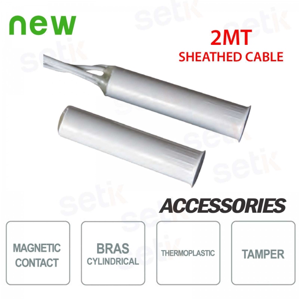 Cylindrical CSA Magnetic Contact in Thermoplastic 2M Sheath