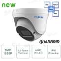 Telecamera Videosorveglianza Hyundai 2 MP 4 in 1 Dome 2.8-12 mm IR 40