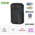 Cuerpo de la cámara Cámara desgastada 1080P 2K 4G WiFi NFC Bluetooth GPS Dahua