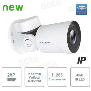 Telecamera IP da esterno Hyundai Bullet PTZ H.265 Motorizzata IR