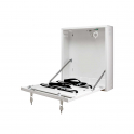 Pulsar contenitore metallico box DVR Tamper - Small Vertical Bianco