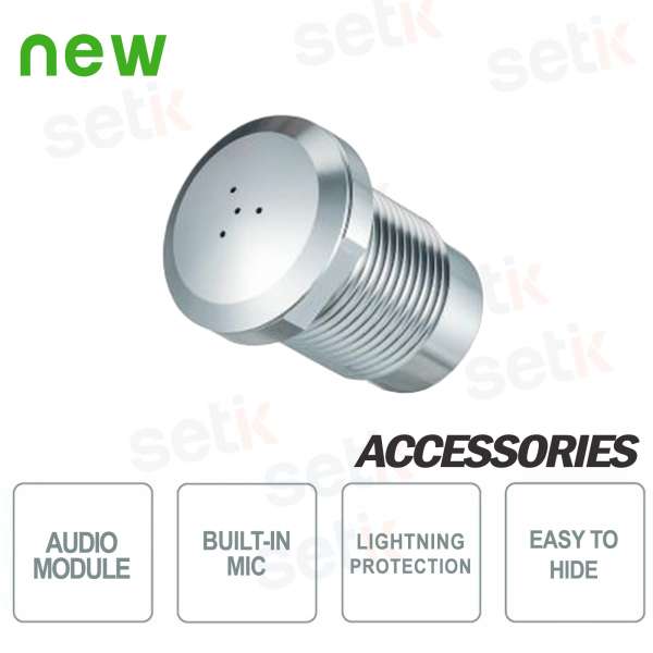 Módulo de micrófono de audio Dahua Mini 8KV ESD IP66