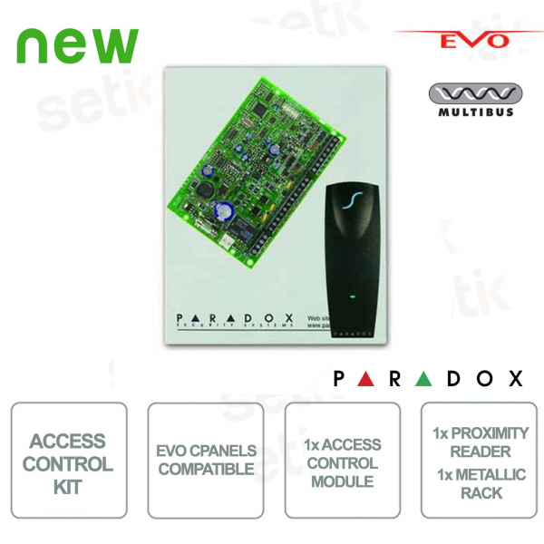 Paradox Allarme KIT Controllo Accessi per Centrali EVO