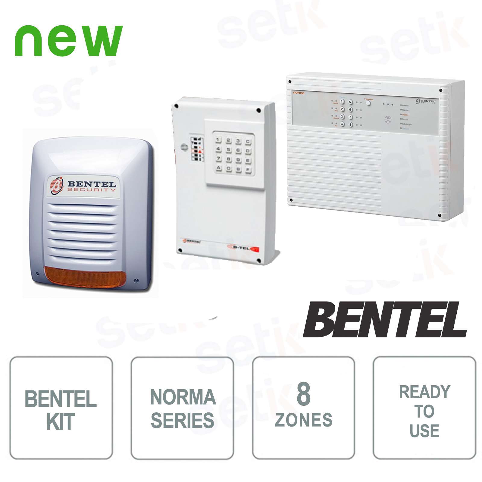 scarica bentel batteria