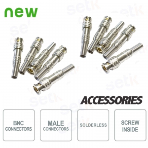 10X Steckverbinder BNC-Innengewindeanschluss - Setik