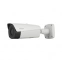 Cámara Dahua IP PoE Análisis de video de cámara térmica de 25 mm y alarma contra incen