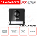 Station extérieure 2MP caméra + ALARME AUDIO IP65 - HIKVI