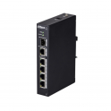 Conmutador industrial 4 puertos Ethernet + 1 SFP + 1 enlace ascendente D