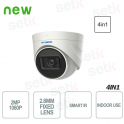 Telecamera Hyundai 2 MP 4in1 Dome Ottica Fissa D-WDR