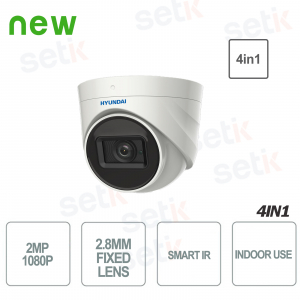 Hyundai 2 MP 4in1 Dome Camera Fixed Optic D