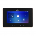 Postazione Interna WiFi Display 7" Touch + Slot MicroSD e Snapshot Versione S2 - Nera - Dahua