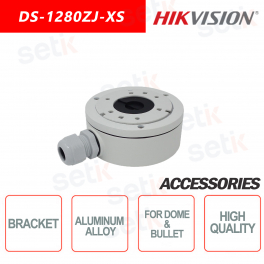 Staffa in lega di alluminio per telecamere dome e bullet - HIKVISION