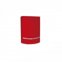 Sirena AMC da esterno Potenza sonora di 100dB - Corpo Color ROSSO - Lampeggiante a LED Rosso - Blade 24V AMC