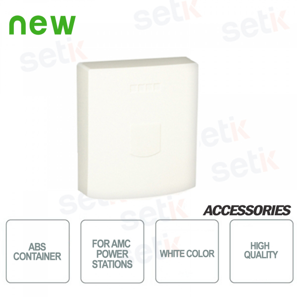 Contenitore in ABS per centrali AMC Colore Bianco