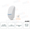 Digitaler PIR-Sensor EOL-Widerstände - Haustierimmunität - maximale Reichweite 15 Meter - AMC