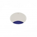 Sirena de exterior autoalimentada cuerpo blanco e intermitente Azul - AMC