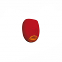 Sirena exterior autoalimentada roja intermitente Socca Rossa - AMC