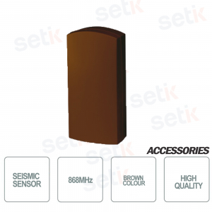 Sensor sísmico marrón inalámbrico 868MHz - AMC