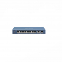 Switch Hikvision 10 Porte ~ 1 Porta HI-PoE ~ 7 Porte PoE ~ 2 Porte RJ45 10/100/1000Mbps   Switch rete